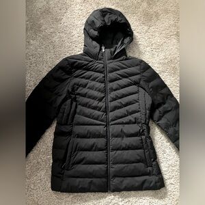 Black 32 Degrees Heat Puffer Jacket